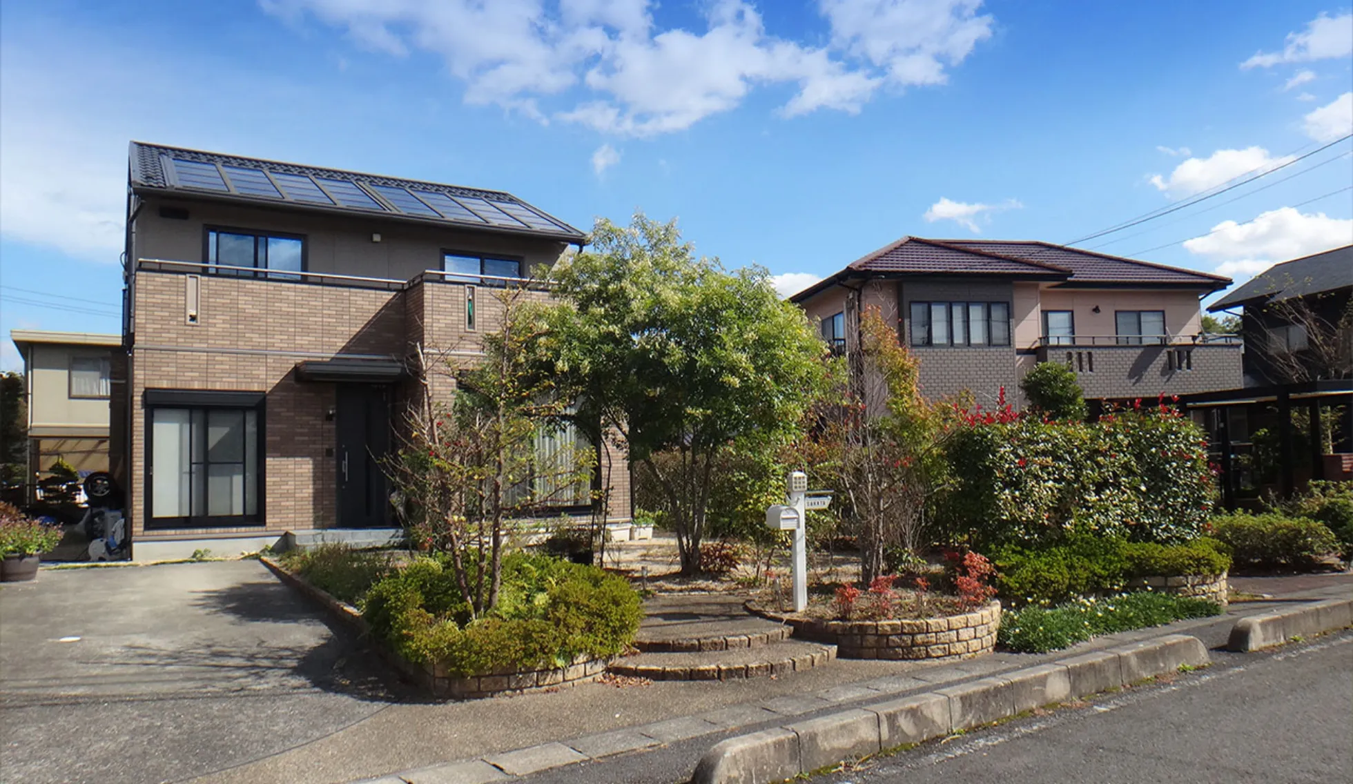 画像:住宅街の様子